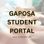 GAPoSA Student Portal